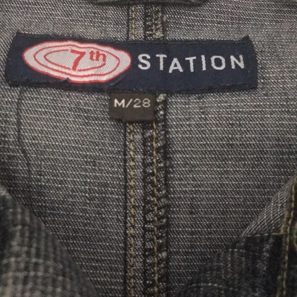 Long denim jacket - Picture 3 of 3